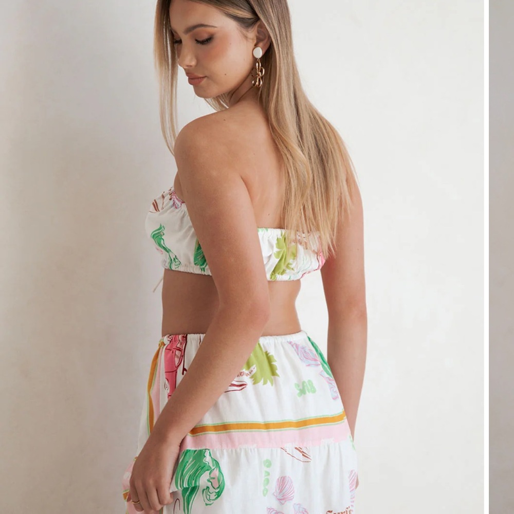 Sabo Skirt Aviva Top - Scarf Calypso